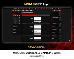 MidasBet Login